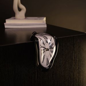 DALI Quartz Watches <b>Table</b> <b>Clock</b> Melting Wall <b>Clock</b> Design for Holiday Christmas Decorations Christmas Gifts - Product Image 4
