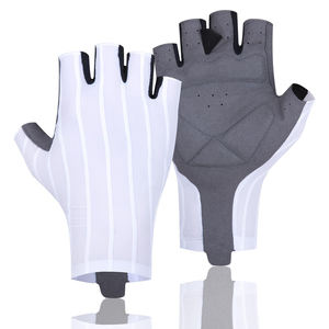Guantes de ciclismo profesionales, diseño acolchado a prueba de golpes de malla transpirable para ciclismo de montaña y carretera al aire libre, guantes antideslizantes - Product Image 1
