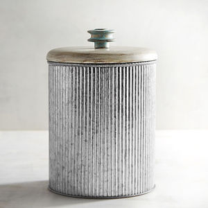 Frascos Redondos de Acero Inoxidable para Almacenamiento de Azúcar, Café y Té, Hechos a Mano, 4 Piezas, Recipiente PARA EL Hogar, Hotel, Restaurante, Cocina - Product Image 3