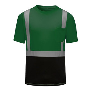 Camiseta de Seguridad para la Construcción, Diseño de Alta Visibilidad para Control de Tráfico y Logística, Venta al Por Mayor - Product Image 1
