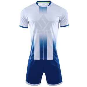 Ensemble de maillots de football personnalisés pour hommes, col en V, manches courtes, imprimé géométrique rouge et noir, polyester respirant 320g, taille élastique, tout inclus - Product Image 3