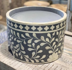 Handcrafted Bone Inlay Cake Stand for Luxury <b>Table</b> Decor Decorative Cake Presentation Pedestal for Weddings Parties Hotels an - Product Image 2