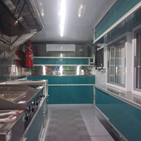 Remolque Comercial de Comida con Ventana Multiservicio, Plancha, Estufa de Gas, Fregadero, Aire Acondicionado y Diseño Personalizado para Negocios de Comida Callejera en Festivales y Ferias