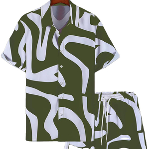 Polo Homme ACCLAIM MASONIC en Maille Polyester/Coton Respirant, Imprimé Numérique Cocotier, Tenue Décontractée d'Été pour le Travail - Product Image 5