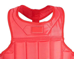 Protège-poitrine de boxe en cuir PU le plus vendu, avec logo personnalisé, protection corporelle sportive respirante - Product Image 6