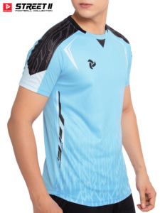 Conjunto de Camiseta de Fútbol Just Play Street II, Cuello Alto, 100% Poliéster, Secado Rápido, Transpirable, Ligero, Manga Corta, Ropa Deportiva para Adultos - Product Image 3