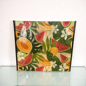 Bolso de mano reutilizable no tejido con logotipo personalizado, bolso de compras impreso en ambos lados, correa de hombro laminada, tamaño mediano - Product Image 5