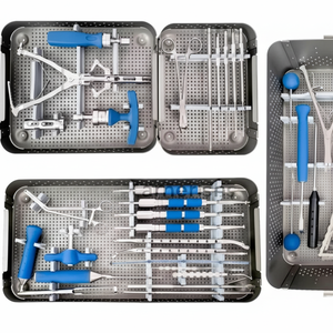 Tornillo pedicular para cirugía de fijación lumbar, conjunto de instrumentos ortopédicos - Product Image 1