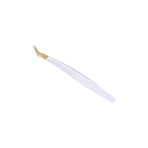 แหนบต่อขนตาและแหนบขนตาเพิ่มวอลลุ่มทองคำขาว - Product Image 3