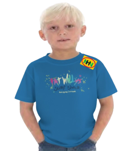 T-shirts et Polos d'été personnalisés pour garçons, col rond, tricotés, décontractés, à épaules tombantes, manches imprimées, 100% coton, coupe oversize, séchage rapide - Product Image 4