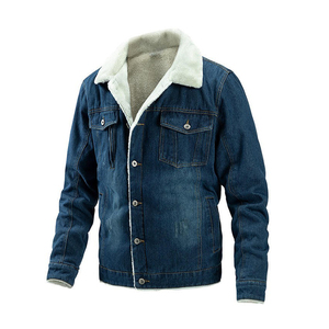 แจ็คเก็ตยีนส์ผู้ชายสั่งทำพิเศษ สีตามสั่ง ผ้าฝ้ายเดนิม ทรงโอเวอร์ไซส์ สำหรับบริษัทเสื้อผ้า ผลิตจำนวนมาก - Product Image 3