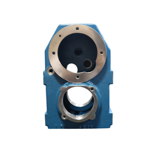 Boîtier de boîte de vitesses en fonte ductile de haute qualité, certifié ISO, usiné CNC et fabriqué par coulée dans le sable par Vartis Engineering - Product Image 1