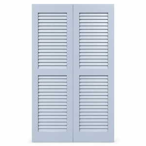 Persianas Exteriores Decorativas de Madera Maciza con Lamas Fijas, Paneles de Ventana Personalizados para Decoración del Hogar, Persiana de Madera Maciza - Product Image 1