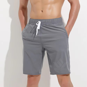 Men's Cotton Gym Training Shorts Knitted Breathable Elastic Waistband Relaxed Fit Casual <b>Athletic</b> Workout Performance Shorts - Product Image 2