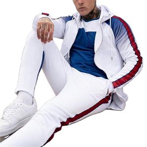 Survêtement pour hommes Vêtements d'entraînement Vêtements décontractés Survêtements Tarif de gros Logo personnalisé Survêtement Nouveau design de mode Coupe-vent à capuche - Product Image 1