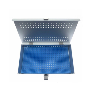 Sterilization Tray Box Case Disinfection Box Aluminium Surgical Instruments Box - Product Image 1