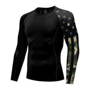 High Quality Mens Rash Guard Full Sleeve Quick Dry <b>Athletic</b> Compression Wear Supplier Wholesale - Product Image 3