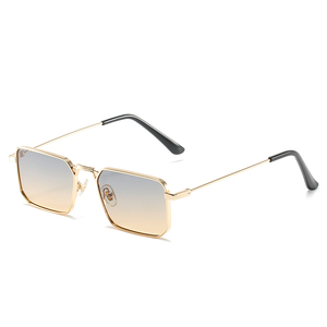 Lunettes de soleil de luxe carrées en métal pour hommes, nouvelle collection RTS, tendance 2026, personnalisables pour femmes, activités de plein air - Product Image 5