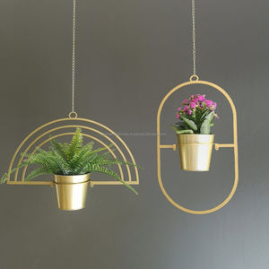 Ensemble de trois jardinières élégantes en argent poli pour une utilisation en intérieur et en extérieur, parfaites pour la décoration de balcon et au prix de gros - Product Image 2