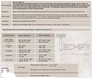 Harnais et bride pour cheval faits à la main, équipement d'équitation durable, accessoires pour chevaux - Product Image 3