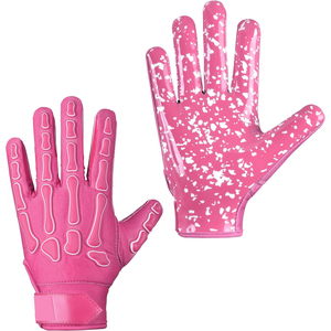 Guantes de fútbol americano ajustables, hechos a medida, transpirables, de alta elasticidad y calidad premium. - Product Image 6