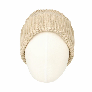 Wholesale Fashion Knitting Adjustable Custom Embroidery Letter Cap Unisex Winter <b>Warm</b> Breathable Waterproof 100% Cotton Street - Product Image 3