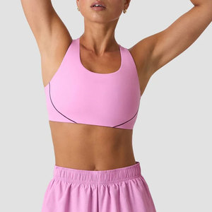Sujetador Deportivo para Mujer, Diseño de Espalda en Y, Ropa Deportiva de Alta Calidad, con Relleno Extraíble, Elastano, para Verano, Cómodo, Absorbe la Humedad - Product Image 1