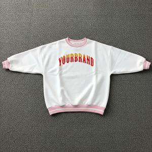 Sweat-shirt pour femme surdimensionné vintage en coton polaire lavé avec strass, personnalisé par le fabricant - Product Image 1