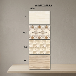 Carreaux muraux numériques en céramique émaillée antibactériens 3D pour salle de bain et cuisine, 200x300mm, qualité export - Product Image 2