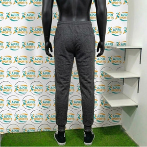 Pantalon de jogging décontracté APRI SPORTS pour homme, léger, 100 % coton, taille élastique, avec cordon de serrage, idéal pour le fitness et la gym - Product Image 3