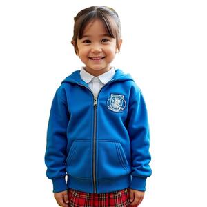 Sudaderas con Capucha de Alta Calidad para Uniformes Escolares, Unisex, con Mangas Largas y Bolsillo Delantero, Logotipo Personalizado, Servicio OEM - Product Image 2