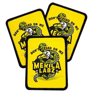 Parches de Logotipo Personalizados Ecológicos Más Vendidos, Etiquetas Tejidas con Borde Merrow, Parches Bordados, Sublimación, Gancho de PU 2026 - Product Image 3