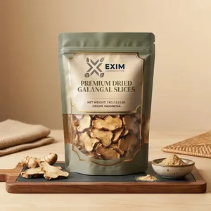 Racine de galangal indonésien frais de qualité supérieure 1 kg, emballée sous vide, épices naturelles pour l'exportation - Product Image 2