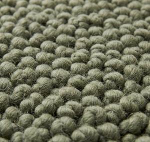 Alfombra Artesanal de Lana Fieltro en Tono Neutro con Diseño de Guijarros |   Tejido Texturizado en Tonos Tierra |   Decoración para Interiores de Casas Modernas - Product Image 6