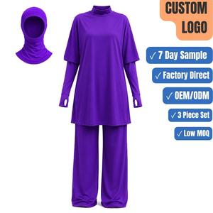 Ensemble de vêtements de sport personnalisés, légers, en polyester, pour l'entraînement, fournisseur en gros de marques privées - Product Image 1