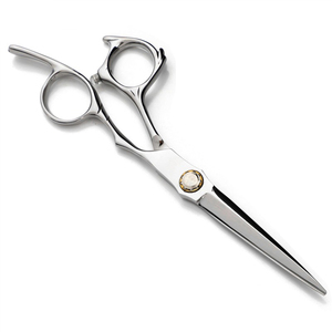 Ciseaux de coiffure professionnels en acier inoxydable, lame tranchante, manche long, pour droitiers, ciseaux de coupe de cheveux pour salon de beauté - Product Image 1