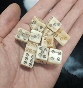 New Design Six Sides Bone Gaming <b>Dice</b> Best Accessories Bulk Price Casino Adult Game White Bone Natural White Bone Best Quality - Product Image 1