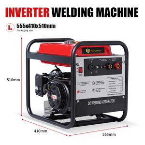 Generador de Gasolina Portátil para Soldadura al por Mayor, Corriente Nominal de Soldadura 70-130A, Máquina de Soldar Portátil, Generador Industrial - Product Image 5