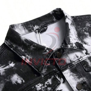 Chaqueta de Mezclilla Desgastada con Estilo y Ajuste Cómodo, Chaqueta de Invierno Directo de Fábrica para Adultos - Product Image 3