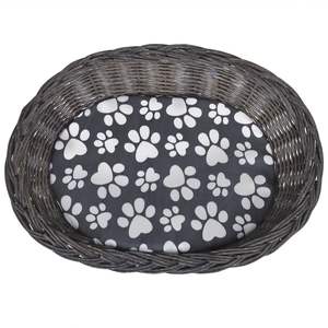 Maison pour chat portable Gray Willow 17,3 x 13,0 x 13,4 pouces, meubles confortables pour animaux de compagnie - Product Image 4