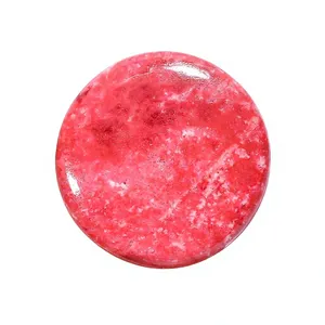 พลอยทูลไลท์สีชมพูธรรมชาติ 100% รูปทรงผสมแบบคาโบชอง รหัส IK-224 จาก FAIJAN GEMS รับรองโดยบุคคลที่สาม สำหรับทำเครื่องประดับ รัฐราชสถาน - Product Image 3