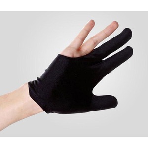 Guantes de billar para jugadores, guantes de control suave para tacos, guantes antideslizantes, ajuste cómodo, guantes de tres dedos para juego de billar - Product Image 4
