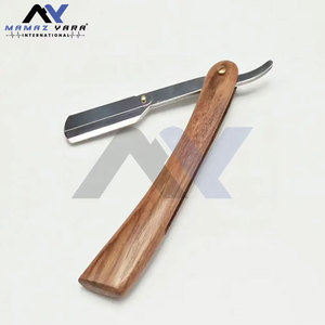 Afeitadora Manual de Alta Calidad para Hombre, de Acero Inoxidable, con Bloqueo Oscilante, Cuchilla Recta Plegable, para Barbería y Cuidado Personal, Clásica - Product Image 2