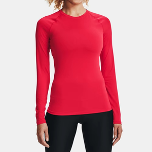 Camiseta Deportiva de Compresión para Mujer, Manga Larga, Corte Regular, Ligera, Antiolor, para Entrenamiento y Deportes Activos - Product Image 2