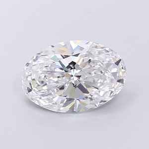 Diamant de laboratoire ovale de 3,11 carats D VVS2, polissage excellent, certifié premium, gemme synthétique écologique pour la joaillerie sur mesure - Product Image 1