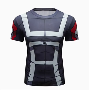 Camiseta Deportiva OEM para Hombre, sin Costuras, de Secado Rápido, Ajustada al Cuerpo, para Entrenamiento y Ejercicio, con Logotipo Personalizado - Product Image 4