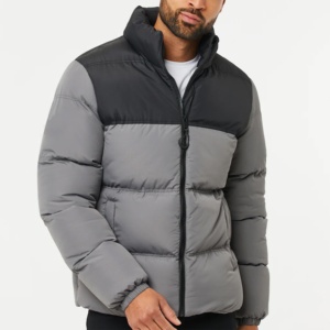 เสื้อแจ็คเก็ตพัฟเฟอร์แบบกำหนดเองสำหรับผู้ชาย คุณภาพสูง สวมใส่สบายๆ แจ็คเก็ตบับเบิ้ลพัฟฟี่ - Product Image 1