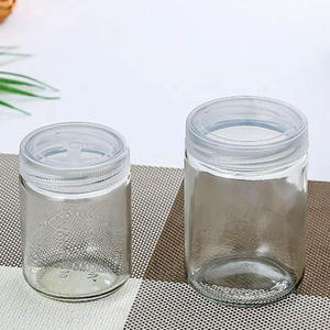 High Temp Resistant Clear Glass Tissue Culture Bottles with <b>Plain</b> <b>Caps</b> for Plant & Cordyceps Cultivation - Product Image 2