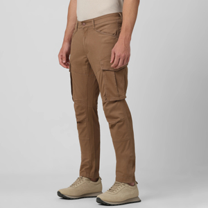 Pantalon cargo décontracté en coton pour homme, nouvelle collection, séchage rapide, coupe ample, taille élastique, devant plat, style tendance, design long - Product Image 2