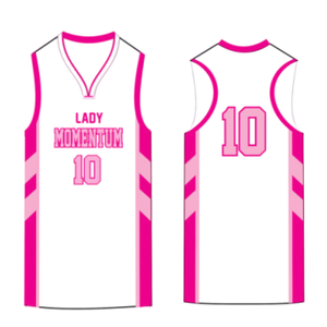 Uniforme de Baloncesto Tackle Twill para Mujer, Logotipo Bordado Personalizado, Nombre y Número, Uniforme Deportivo Profesional para Equipo Femenino - Product Image 4